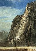 Cathedral Rocks, A Yosemite View Albert Bierstadt